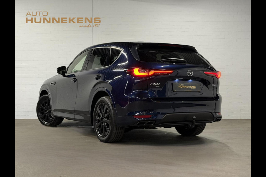 Mazda CX-60 2.5 e-SkyActiv PHEV Homura Trekhaak | Adapt. cruise | Stoelventilatie | 360 camera | Head-up | Stuur-/Stoelverwarming | Bose | Dodehoek | Achterbank verwarmd