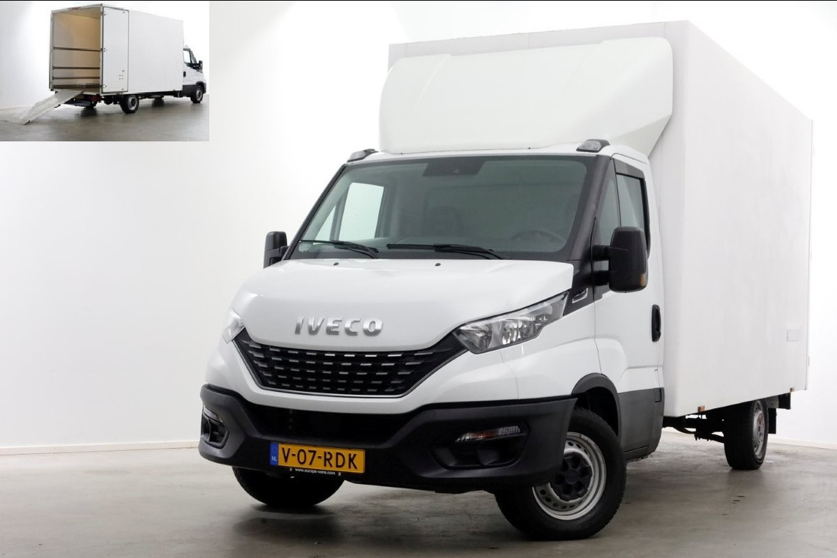Iveco Daily 35S14 136pk HiMatic Automaat Lowliner Bakwagen met achterdeuren H233cm 10-2020