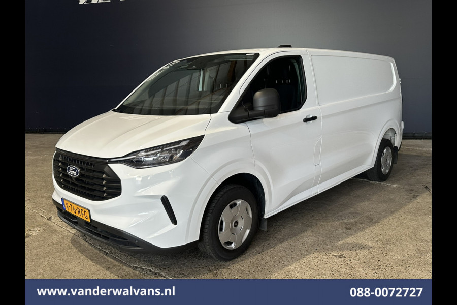 Ford Transit Custom 2.0 TDCI 136pk L2H1 Euro6 Airco | Camera | Apple Carplay | LED | Cruisecontrol | Leder Android Auto, Verwarmde voorruit, Parkeersensoren, Bijrijdersbank, 2740kg trekvermogen