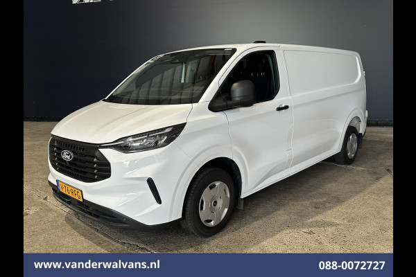Ford Transit Custom 2.0 TDCI 136pk L2H1 Euro6 Airco | Camera | Apple Carplay | LED | Cruisecontrol | Leder Android Auto, Verwarmde voorruit, Parkeersensoren, Bijrijdersbank, 2740kg trekvermogen