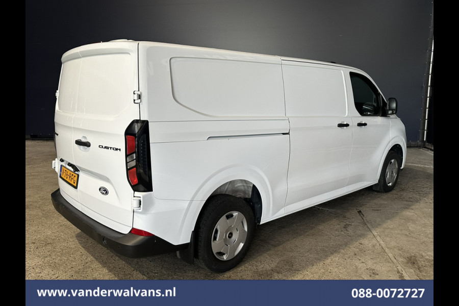 Ford Transit Custom 2.0 TDCI 136pk L2H1 Euro6 Airco | Camera | Apple Carplay | LED | Cruisecontrol | Leder Android Auto, Verwarmde voorruit, Parkeersensoren, Bijrijdersbank, 2740kg trekvermogen