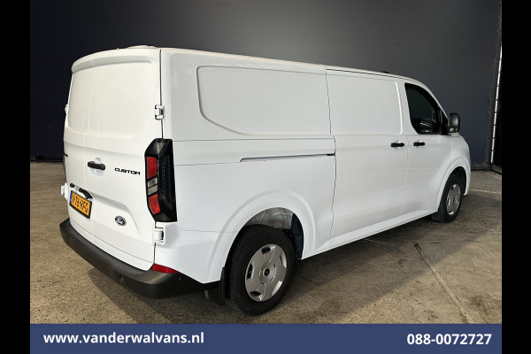 Ford Transit Custom 2.0 TDCI 136pk L2H1 Euro6 Airco | Camera | Apple Carplay | LED | Cruisecontrol | Leder Android Auto, Verwarmde voorruit, Parkeersensoren, Bijrijdersbank, 2740kg trekvermogen