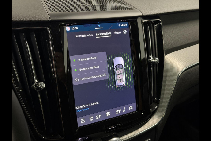 Volvo XC60 2.0 T8 Plug-in hybrid AWD Plus Dark Open dak | Adapt. cruise | Harman/Kardon | 360 camera | Stuur-/Stoelverwarming | Achterbank verwarmd