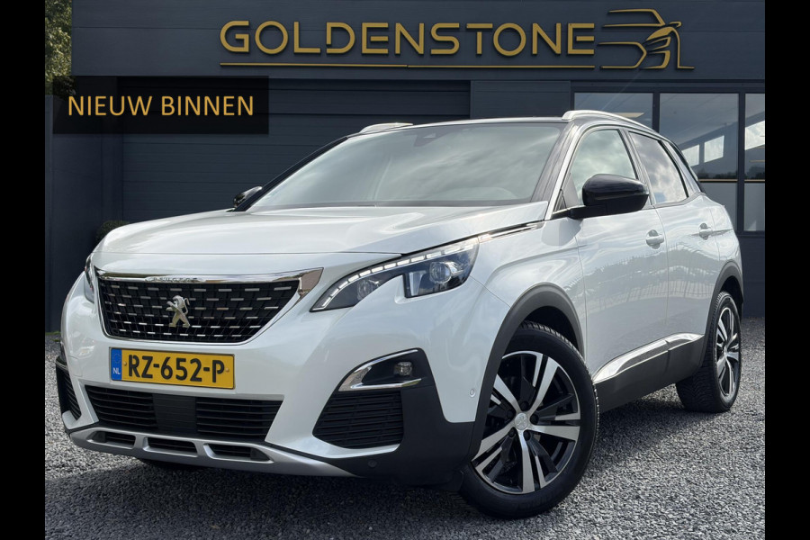 Peugeot 3008 1.2 PureTech Allure ✓1e Eigenaar✓D-riem vv 2024✓360° Camera✓Navi✓Trekhaak✓Carplay✓131pk✓Dealer Onderhouden✓Keyless✓Memory stoelen✓Halfleder✓Pdc V+A✓Stoelverw✓Dodehoeksensor✓17''Lm velgen✓N.A.P✓Apk tot 03-2027