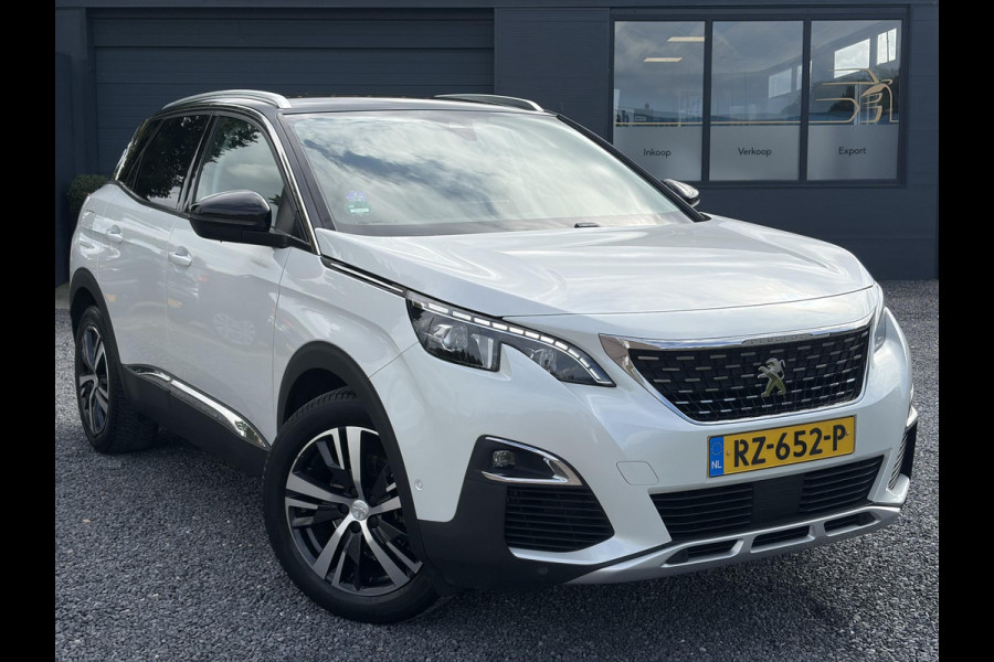 Peugeot 3008 1.2 PureTech Allure ✓1e Eigenaar✓D-riem vv 2024✓360° Camera✓Navi✓Trekhaak✓Carplay✓131pk✓Dealer Onderhouden✓Keyless✓Memory stoelen✓Halfleder✓Pdc V+A✓Stoelverw✓Dodehoeksensor✓17''Lm velgen✓N.A.P✓Apk tot 03-2027