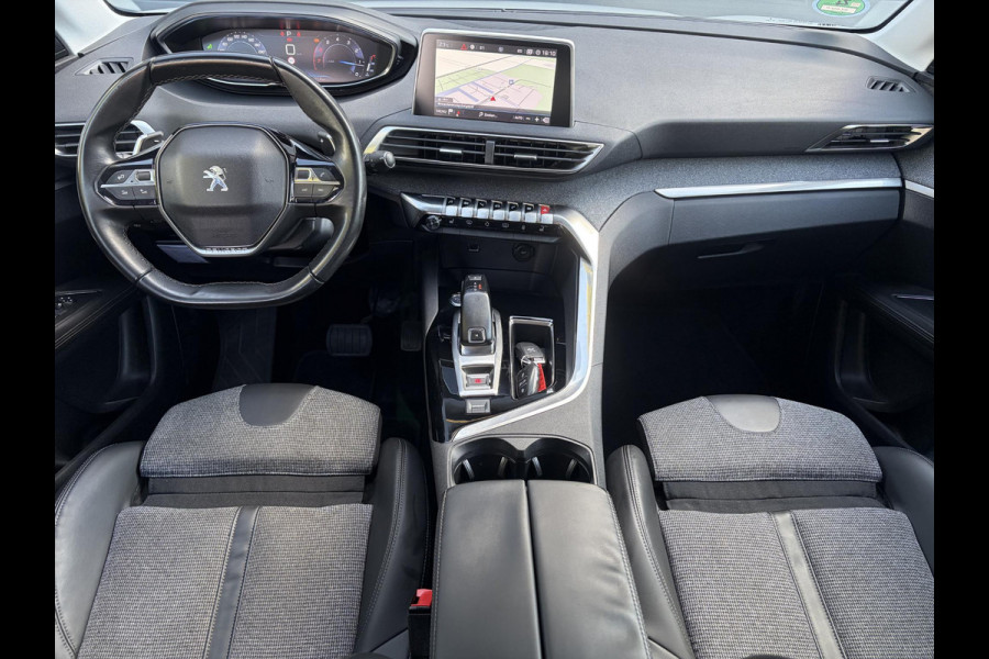 Peugeot 3008 1.2 PureTech Allure ✓1e Eigenaar✓D-riem vv 2024✓360° Camera✓Navi✓Trekhaak✓Carplay✓131pk✓Dealer Onderhouden✓Keyless✓Memory stoelen✓Halfleder✓Pdc V+A✓Stoelverw✓Dodehoeksensor✓17''Lm velgen✓N.A.P✓Apk tot 03-2027