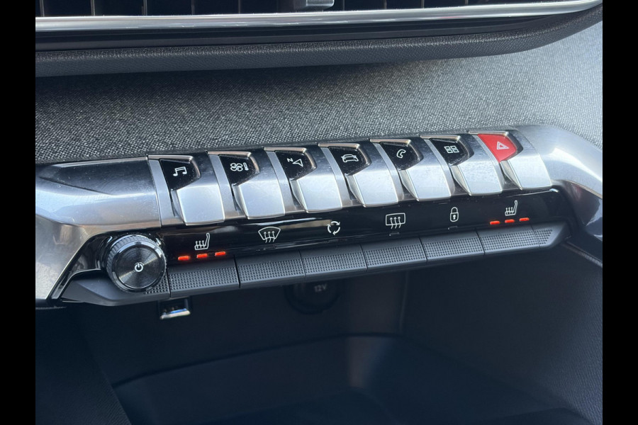 Peugeot 3008 1.2 PureTech Allure ✓1e Eigenaar✓D-riem vv 2024✓360° Camera✓Navi✓Trekhaak✓Carplay✓131pk✓Dealer Onderhouden✓Keyless✓Memory stoelen✓Halfleder✓Pdc V+A✓Stoelverw✓Dodehoeksensor✓17''Lm velgen✓N.A.P✓Apk tot 03-2027