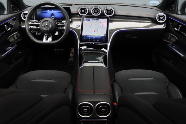Mercedes-Benz C-Klasse AMG 43 4MATIC | 408pk | Achterasbesturing | Distronic+ | Carbon | Panoramadak | Sportpakket | HUD | Surround Camera | Digital Light | Burmester |  Luchtkwaliteitspakket |