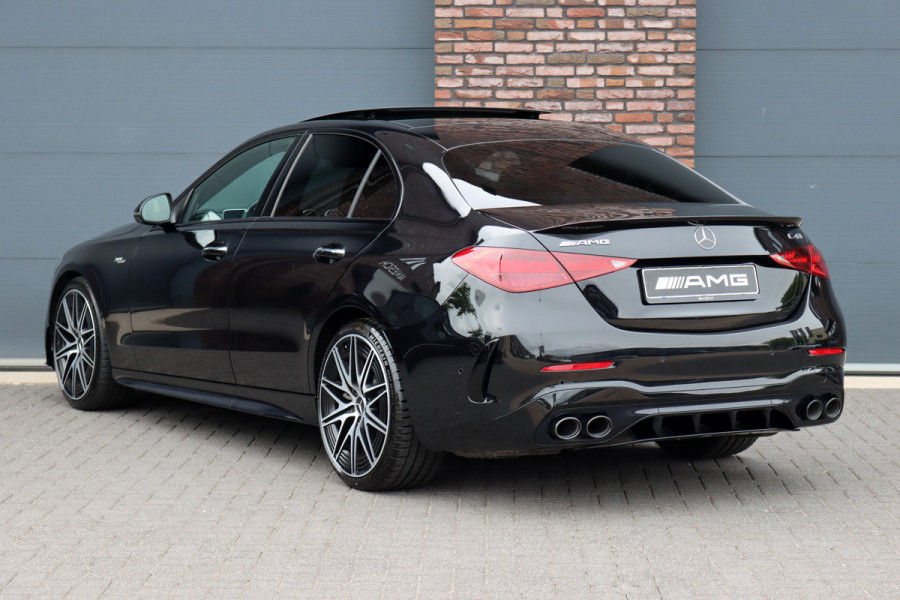 Mercedes-Benz C-Klasse AMG 43 4MATIC | 408pk | Achterasbesturing | Distronic+ | Carbon | Panoramadak | Sportpakket | HUD | Surround Camera | Digital Light | Burmester |  Luchtkwaliteitspakket |
