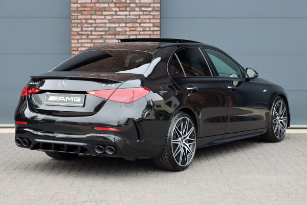 Mercedes-Benz C-Klasse AMG 43 4MATIC | 408pk | Achterasbesturing | Distronic+ | Carbon | Panoramadak | Sportpakket | HUD | Surround Camera | Digital Light | Burmester |  Luchtkwaliteitspakket |