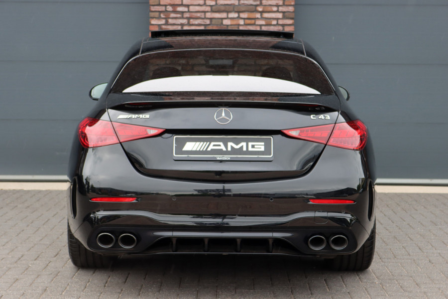 Mercedes-Benz C-Klasse AMG 43 4MATIC | 408pk | Achterasbesturing | Distronic+ | Carbon | Panoramadak | Sportpakket | HUD | Surround Camera | Digital Light | Burmester |  Luchtkwaliteitspakket |