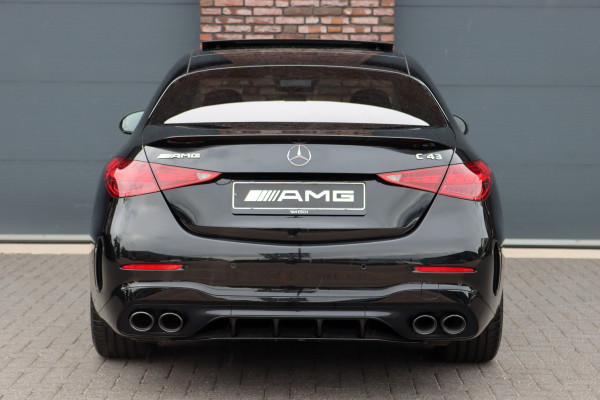 Mercedes-Benz C-Klasse AMG 43 4MATIC | 408pk | Achterasbesturing | Distronic+ | Carbon | Panoramadak | Sportpakket | HUD | Surround Camera | Digital Light | Burmester |  Luchtkwaliteitspakket |