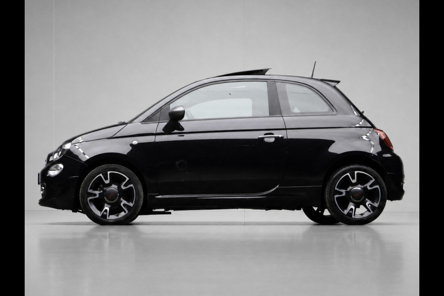 Fiat 500 1.0 Hybrid Sport (SCHUIFDAK,APPLECARPLAY,NAVI,PDC,DIGITAL COCKPIT,CLIMATE,CRUISE,LED,SPORTSTOELEN,LM VELGEN,NETTE STAAT)