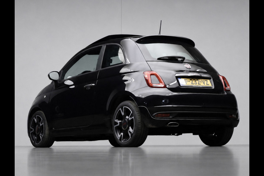 Fiat 500 1.0 Hybrid Sport (SCHUIFDAK,APPLECARPLAY,NAVI,PDC,DIGITAL COCKPIT,CLIMATE,CRUISE,LED,SPORTSTOELEN,LM VELGEN,NETTE STAAT)