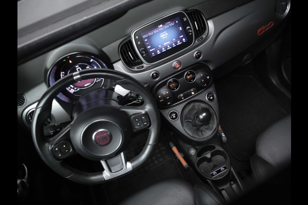 Fiat 500 1.0 Hybrid Sport (SCHUIFDAK,APPLECARPLAY,NAVI,PDC,DIGITAL COCKPIT,CLIMATE,CRUISE,LED,SPORTSTOELEN,LM VELGEN,NETTE STAAT)