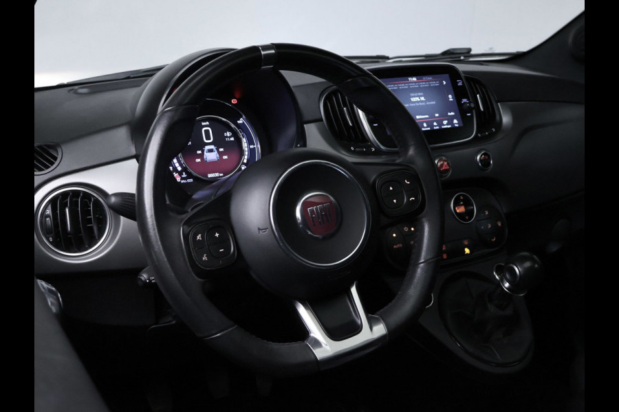 Fiat 500 1.0 Hybrid Sport (SCHUIFDAK,APPLECARPLAY,NAVI,PDC,DIGITAL COCKPIT,CLIMATE,CRUISE,LED,SPORTSTOELEN,LM VELGEN,NETTE STAAT)