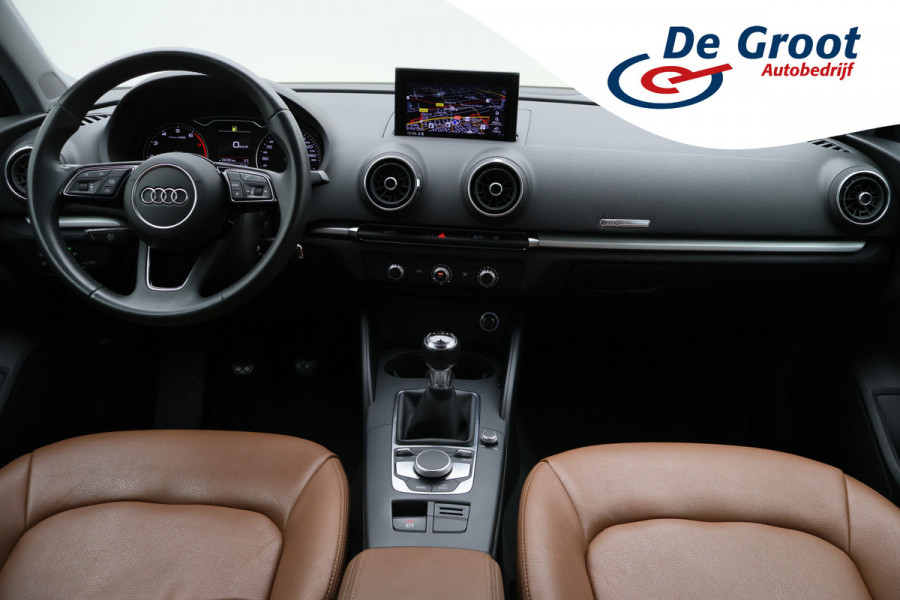 Audi A3 Limousine 30 TFSI Pro Line Leer, Airco, Bi-Xenon, Cruise, Navigatie, Bluetooth, PDC, 18''