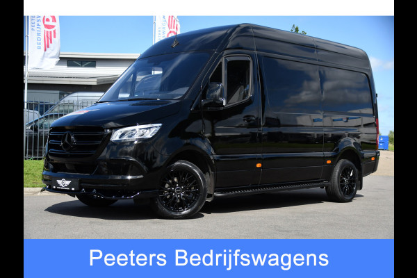 Mercedes-Benz Sprinter 317 1.9 CDI L2H2 RWD Black Edition Camera, Cruise, Carplay, LED, Automaat, Mbux, 170pk, Trekhaak, Uniek!