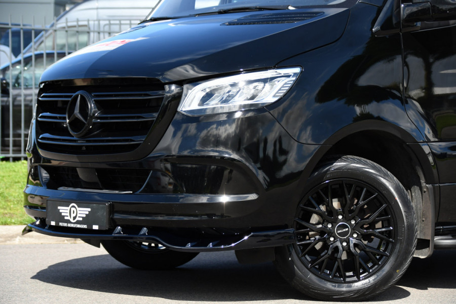 Mercedes-Benz Sprinter 317 1.9 CDI L2H2 RWD Black Edition Camera, Cruise, Carplay, LED, Automaat, Mbux, 170pk, Trekhaak, Uniek!