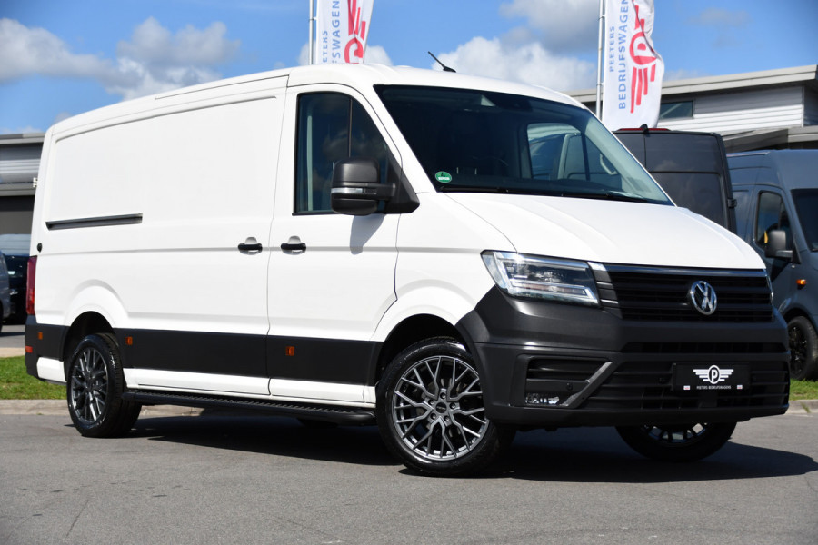 Volkswagen Crafter 35 2.0 TDI L3H2 PB Edition Camera, Cruise, Carplay, LED, Stoelverwarming, Clima, Multimedia, 177pk, Automaat, Uniek!