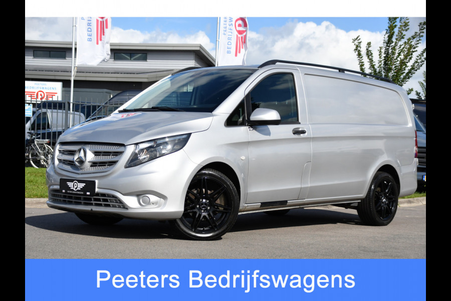 Mercedes-Benz Vito 114 CDI L2 PB Edition Camera, Cruise, Carplay, Multimedia, Automaat, Trekhaak, 136pk, Sensoren, Uniek!