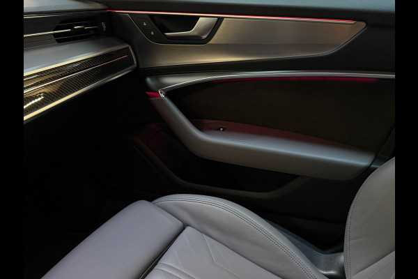 Audi A6 Limousine 55 TFSI e quattro 3X S-LINE|PANO|MATRIX LED|MEMORY|KEYLESS|CARPLAY|SFEERVERLICHTING|NIGHTPAKKET|DEALER ONDERHOUD