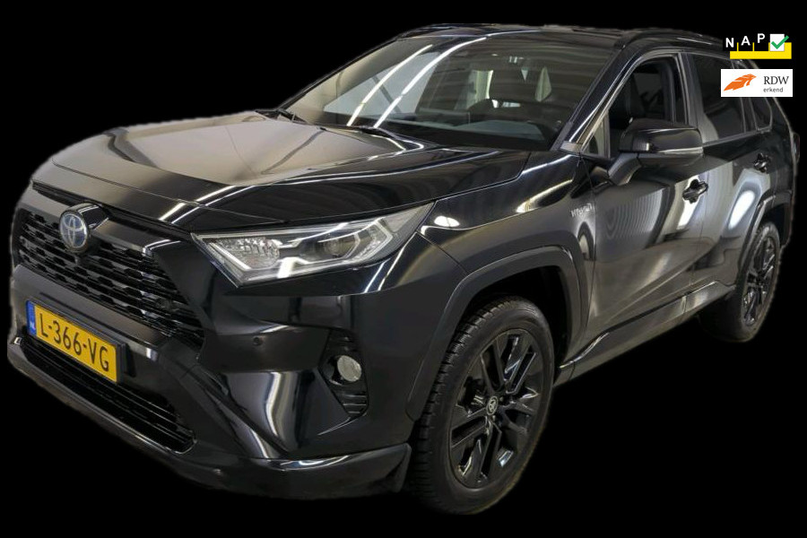 Toyota RAV4 2.5 Hybrid Black Edition VERWARMDE VOORSTOELEN/19" ZWARTE VELGEN/ORIGINEEL NEDERLANDS!