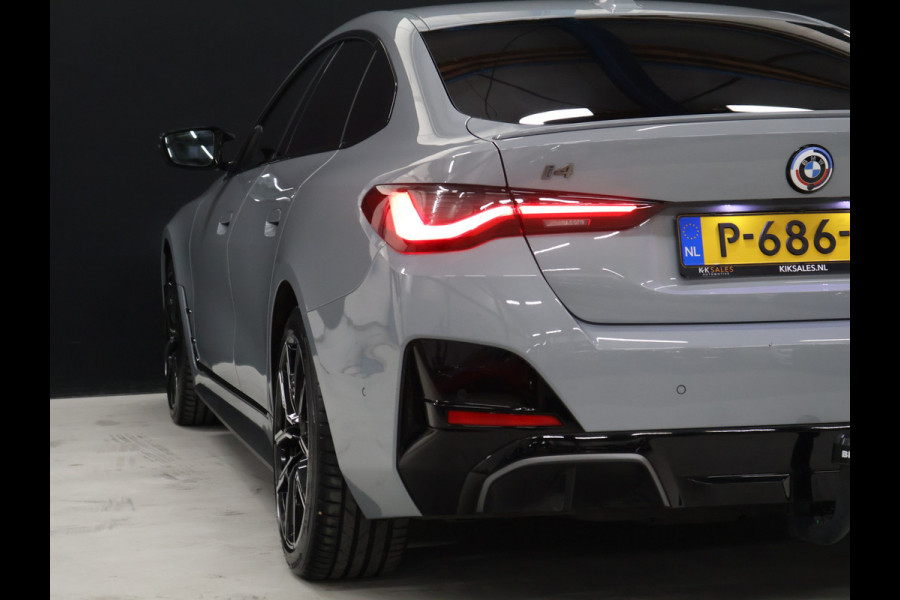 BMW i4 M50 High Executive 84 kWh [TREKHAAK, APPLE CARPLAY, HEAD-UP DISPLAY, STOELVERWARMING, CRUISE CONTROL, CAMERA, PDC V+A, ELEKTRISCHE ACHTERKLEP, NAVIGATIE, LED, LEDER, NIEUWSTAAT]