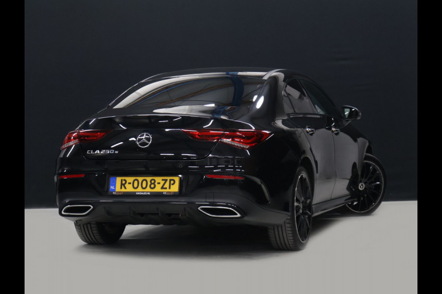 Mercedes-Benz CLA-Klasse 250 e AMG Line [APPLE CARPLAY, ANDROID, TREKHAAK, STOELVERWARMING, CRUISE CONTROL, PDC V+A, ACHTERUITRIJ CAMERA, AMG STYLING, NAVIGATIE, CLIMATE CONTROL, NIEUWSTAAT]