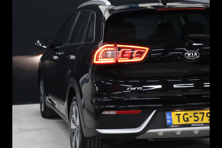 Kia Niro 1.6 GDi Hybrid DynamicLine [APPLECARPLAY, ANDROID, ACHTERUITRIJCAMERA, CRUISECONTROL, CLIMATE CONTROL, HALFLEDER, NAVIGATIE, LANE ASSIST, BLUETOOTH, NIEUWSTAAT]