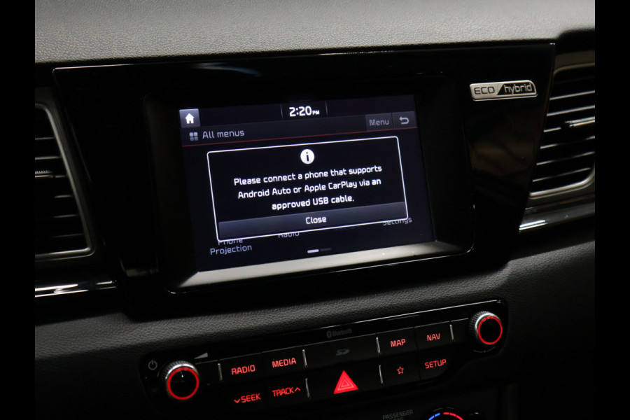 Kia Niro 1.6 GDi Hybrid DynamicLine [APPLECARPLAY, ANDROID, ACHTERUITRIJCAMERA, CRUISECONTROL, CLIMATE CONTROL, HALFLEDER, NAVIGATIE, LANE ASSIST, BLUETOOTH, NIEUWSTAAT]