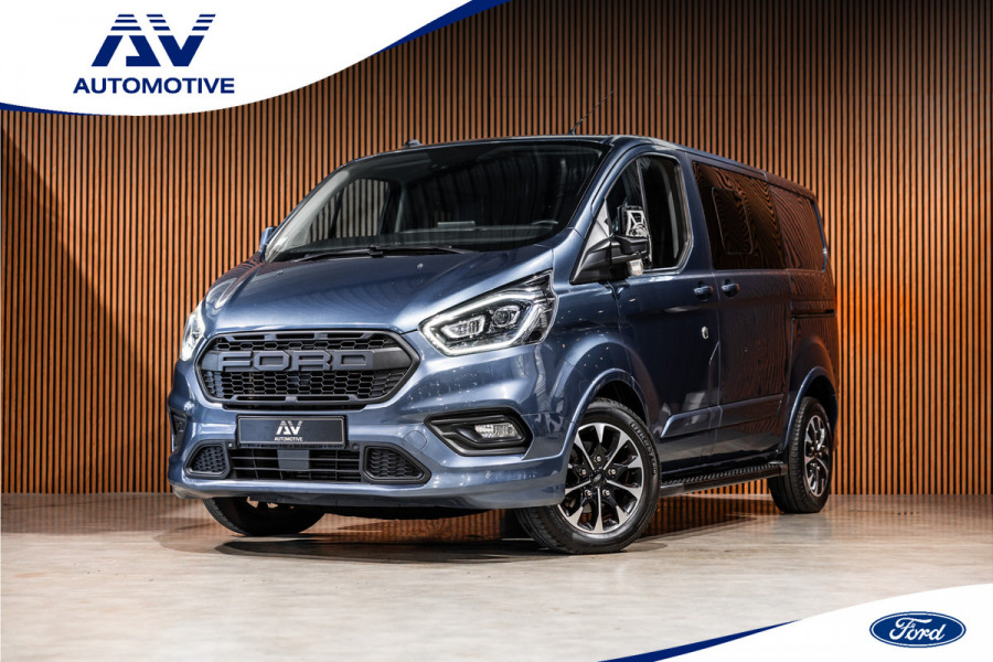 Ford Transit Custom 2.0 TDCI 185 PK Sport | Marge | BPM & BTW Vrij | ACC | Bi-Xenon | Camera | Navigatie | CarPlay | DAB | Trekhaak | Cruise control | Nieuwe APK