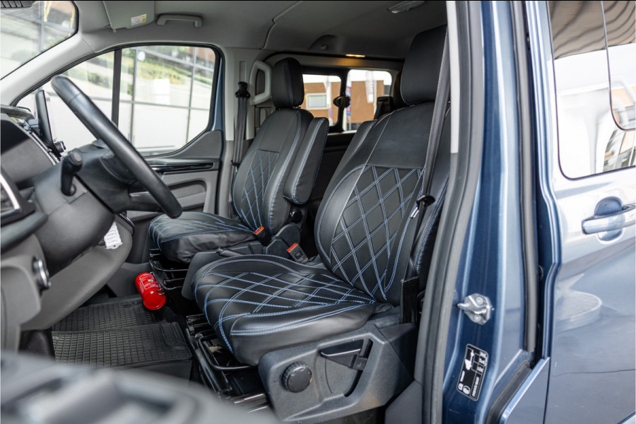 Ford Transit Custom 2.0 TDCI 185 PK Sport | Marge | BPM & BTW Vrij | ACC | Bi-Xenon | Camera | Navigatie | CarPlay | DAB | Trekhaak | Cruise control | Nieuwe APK