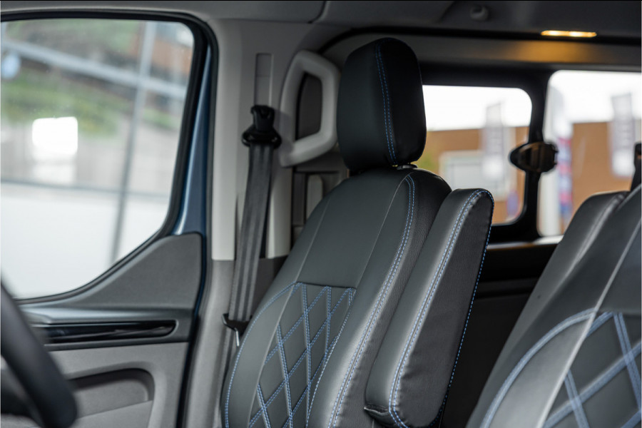 Ford Transit Custom 2.0 TDCI 185 PK Sport | Marge | BPM & BTW Vrij | ACC | Bi-Xenon | Camera | Navigatie | CarPlay | DAB | Trekhaak | Cruise control | Nieuwe APK
