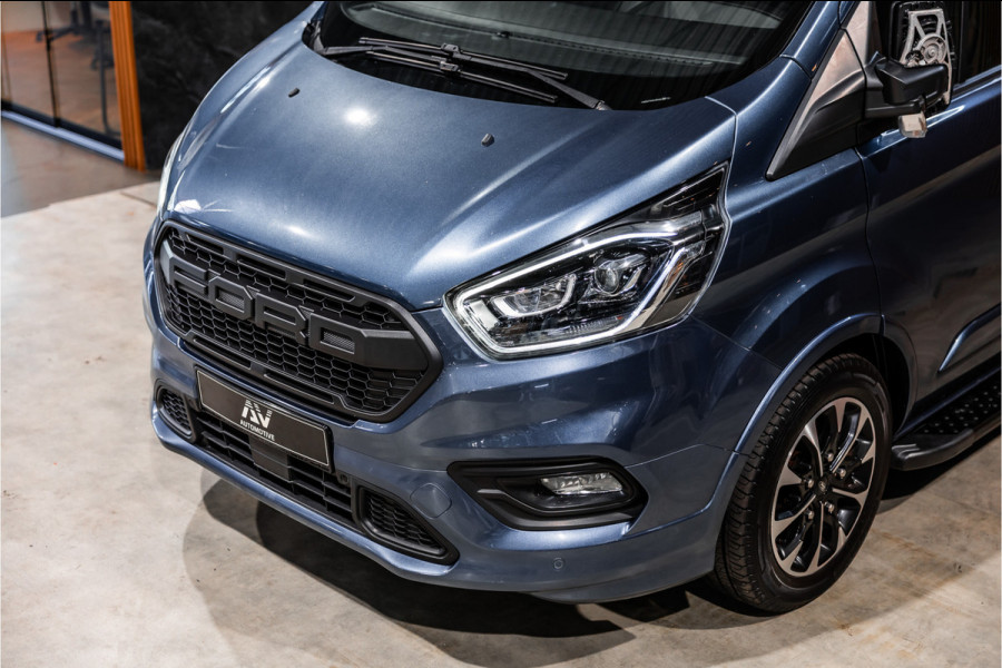 Ford Transit Custom 2.0 TDCI 185 PK Sport | Marge | BPM & BTW Vrij | ACC | Bi-Xenon | Camera | Navigatie | CarPlay | DAB | Trekhaak | Cruise control | Nieuwe APK