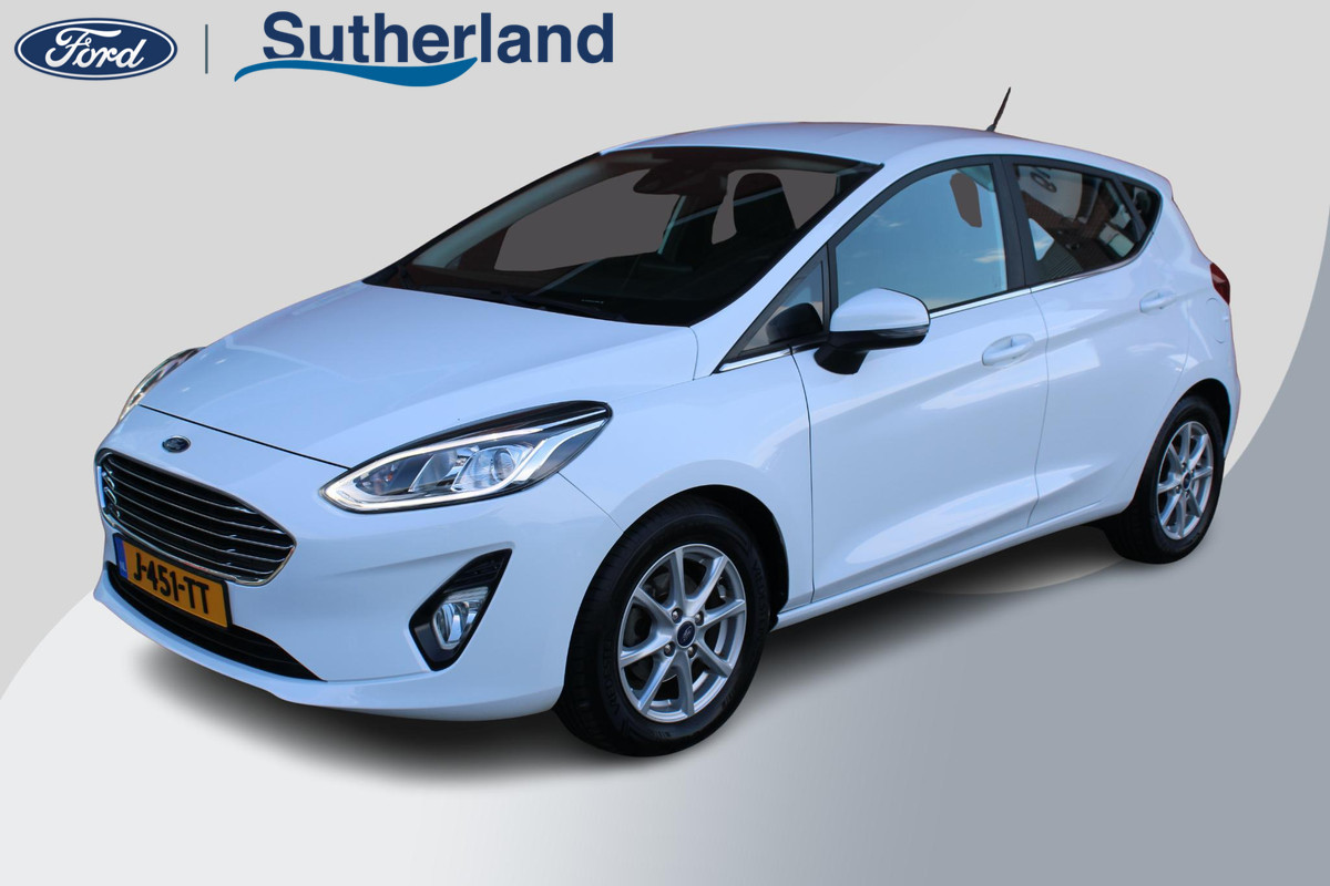 Ford Fiesta 1.0 EcoBoost Titanium | Automaat | Climate control | Scherm | Keyless entry | Elektrisch inkapbare spiegels | Cruise control