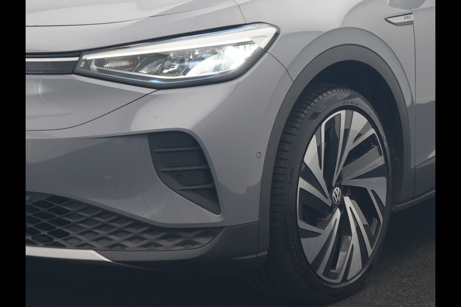 Volkswagen ID.4 Pro 77 kWh 204pk Dealer O.H. | Adaptive Cruise | 360 Camera | Alcantara Sportstoelen & Stuur Verwarmd | Keyless | Blis | Sfeerverlichting | Apple Carplay | Navigatie | DAB | 21"L.M |