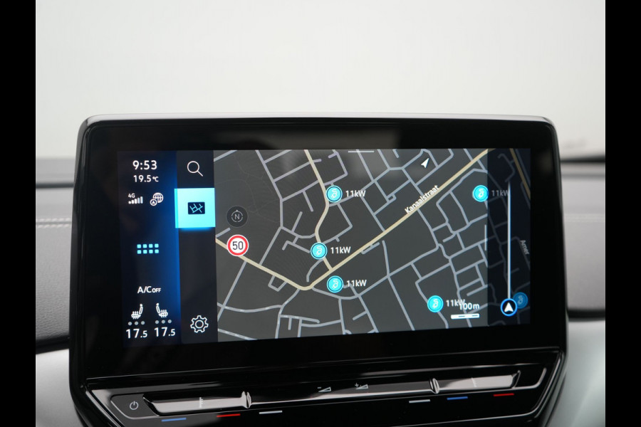 Volkswagen ID.4 Pro 77 kWh 204pk Dealer O.H. | Adaptive Cruise | 360 Camera | Alcantara Sportstoelen & Stuur Verwarmd | Keyless | Blis | Sfeerverlichting | Apple Carplay | Navigatie | DAB | 21"L.M |