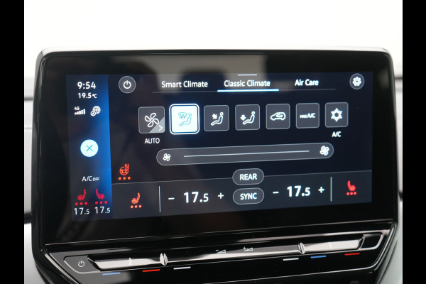Volkswagen ID.4 Pro 77 kWh 204pk Dealer O.H. | Adaptive Cruise | 360 Camera | Alcantara Sportstoelen & Stuur Verwarmd | Keyless | Blis | Sfeerverlichting | Apple Carplay | Navigatie | DAB | 21"L.M |