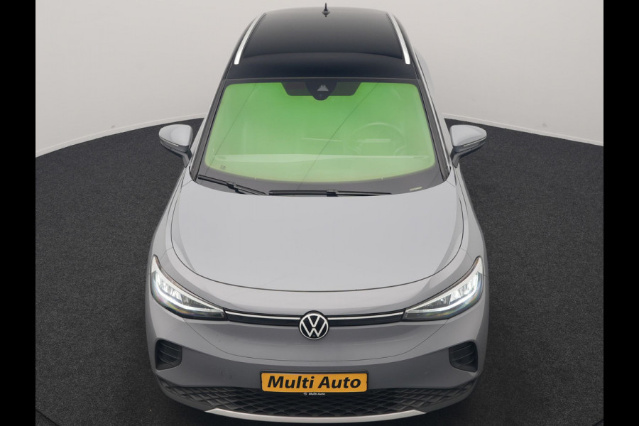 Volkswagen ID.4 Pro 77 kWh 204pk Dealer O.H. | Adaptive Cruise | 360 Camera | Alcantara Sportstoelen & Stuur Verwarmd | Keyless | Blis | Sfeerverlichting | Apple Carplay | Navigatie | DAB | 21"L.M |