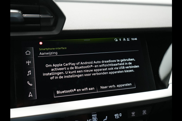 Audi A3 Sportback 45 TFSI e S Line PHEV 245pk Dealer O.H. | Adaptive Cruise | Camera | Sportstoelen Verwarmd | Apple Carplay | Blis | Navigatie | DAB | Virtual | 18" L.M