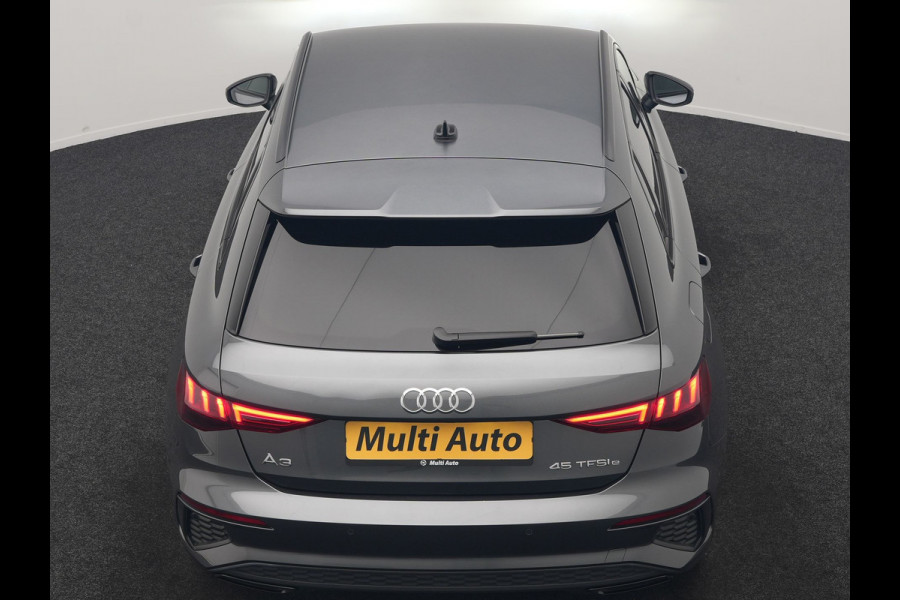Audi A3 Sportback 45 TFSI e S Line PHEV 245pk Dealer O.H. | Adaptive Cruise | Camera | Sportstoelen Verwarmd | Apple Carplay | Blis | Navigatie | DAB | Virtual | 18" L.M