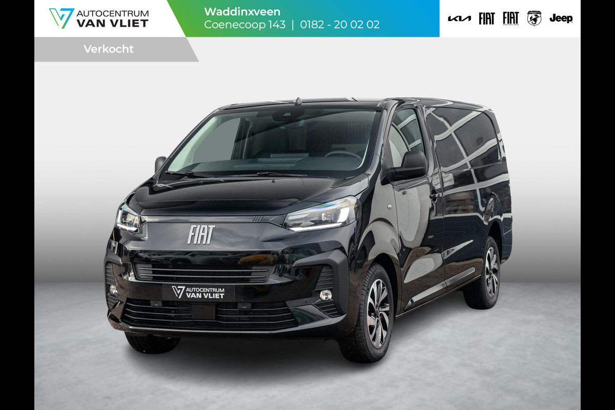 Fiat Scudo 2.0 Diesel 145pk L3 Automaat | Dynamic NAV Pack | Exterieur Pack | Trekhaak | Full LED | 17" | Winter Pack | Moduwork | Uit voorraad leverbaar