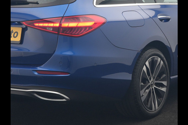 Mercedes-Benz C-Klasse Estate 300 e Avantgarde 313pk Dealer O.H | Trekhaak Af Fabriek | Panodak | Adaptive Cruise | 360 Camera | Digital LED | Head Up | Lederen Sportstoelen Verwarmd | Keyless | Apple Carplay | Virtual | Sfeerverlichting | Navigatie | DAB