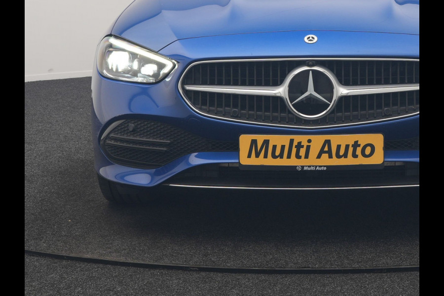 Mercedes-Benz C-Klasse Estate 300 e Avantgarde 313pk Dealer O.H | Trekhaak Af Fabriek | Panodak | Adaptive Cruise | 360 Camera | Digital LED | Head Up | Lederen Sportstoelen Verwarmd | Keyless | Apple Carplay | Virtual | Sfeerverlichting | Navigatie | DAB