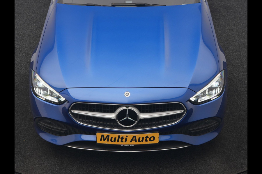 Mercedes-Benz C-Klasse Estate 300 e Avantgarde 313pk Dealer O.H | Trekhaak Af Fabriek | Panodak | Adaptive Cruise | 360 Camera | Digital LED | Head Up | Lederen Sportstoelen Verwarmd | Keyless | Apple Carplay | Virtual | Sfeerverlichting | Navigatie | DAB