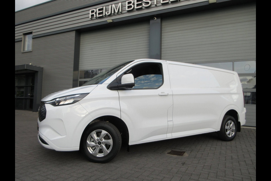 Ford E-Transit Cust. 340 L2, Limited, 71kWh, 218pk, Carplay, Camera, 3-Zits, Stoelverwarming.