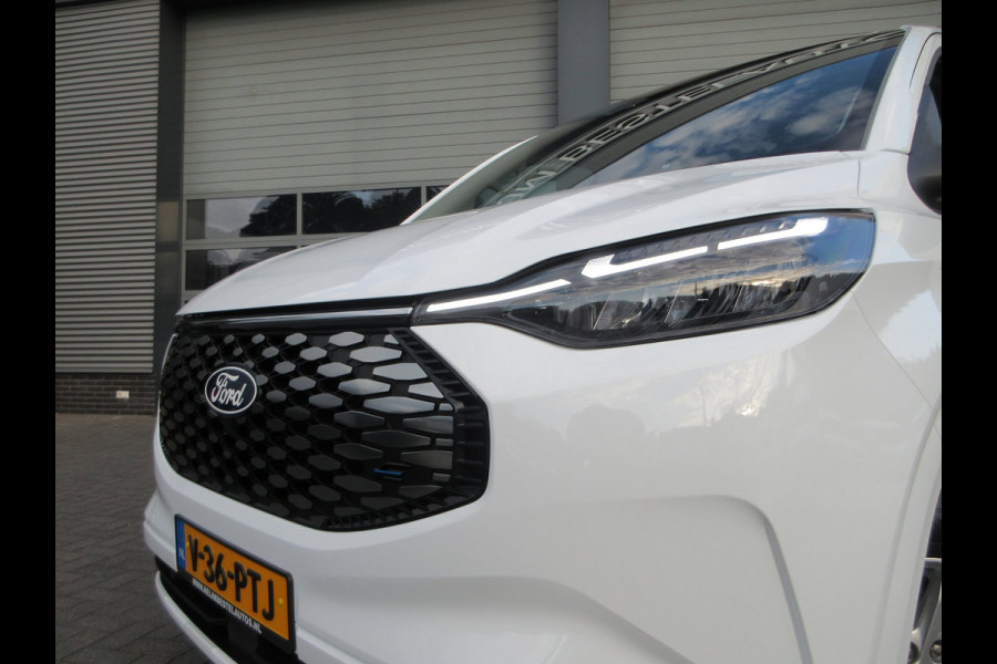Ford E-Transit Cust. 340 L2, Limited, 71kWh, 218pk, Carplay, Camera, 3-Zits, Stoelverwarming.