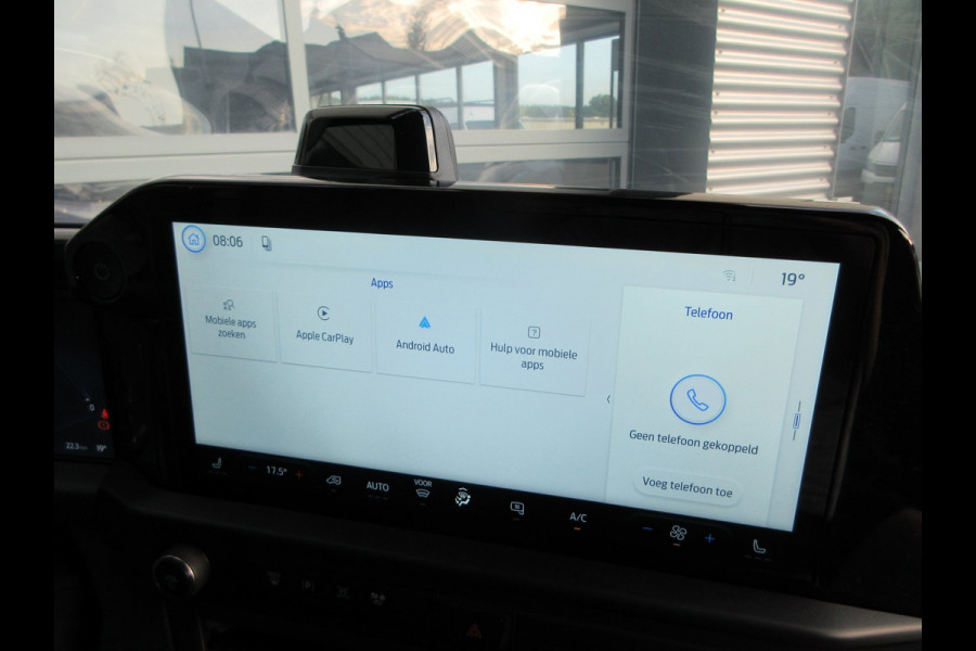 Ford E-Transit Cust. 340 L2, Limited, 71kWh, 218pk, Carplay, Camera, 3-Zits, Stoelverwarming.