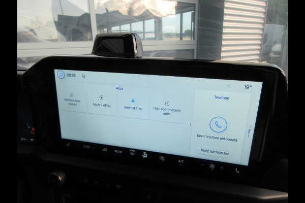 Ford E-Transit Cust. 340 L2, Limited, 71kWh, 218pk, Carplay, Camera, 3-Zits, Stoelverwarming.